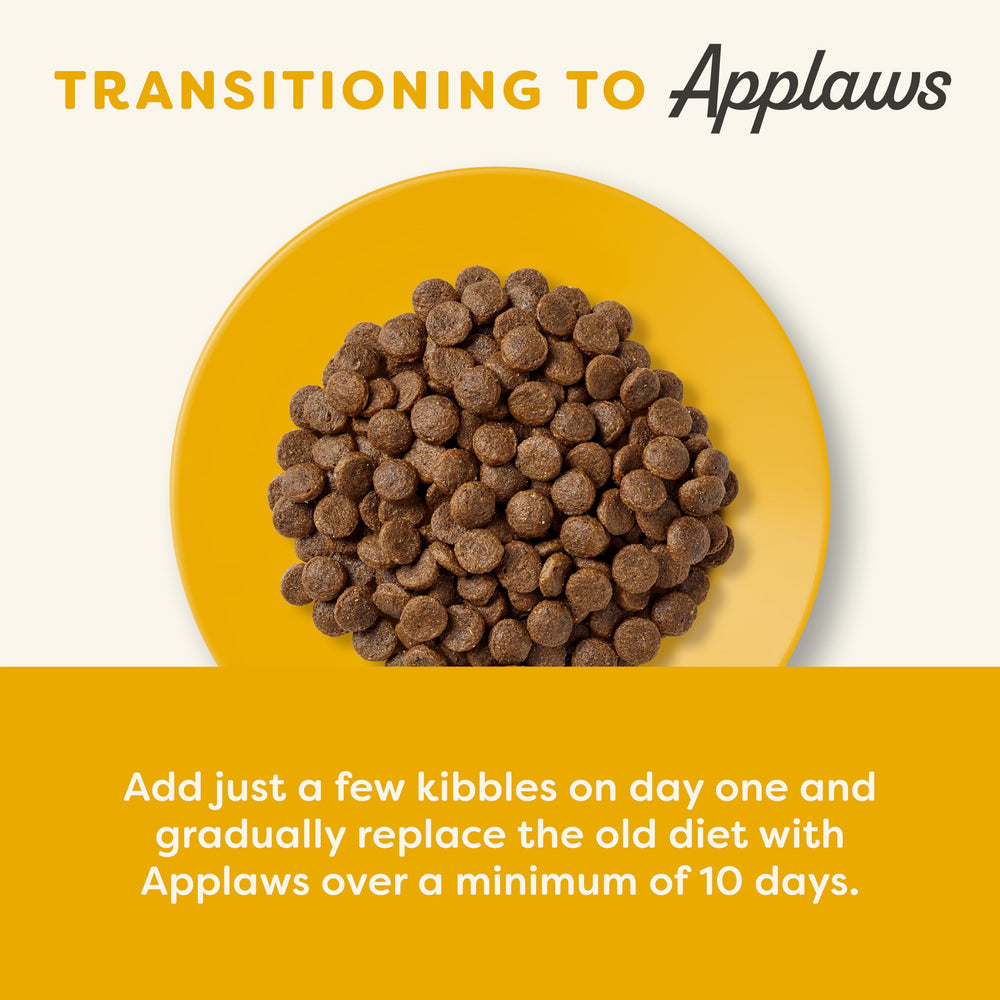 Applaws complete dry cat food serving in bowl for daily meals.