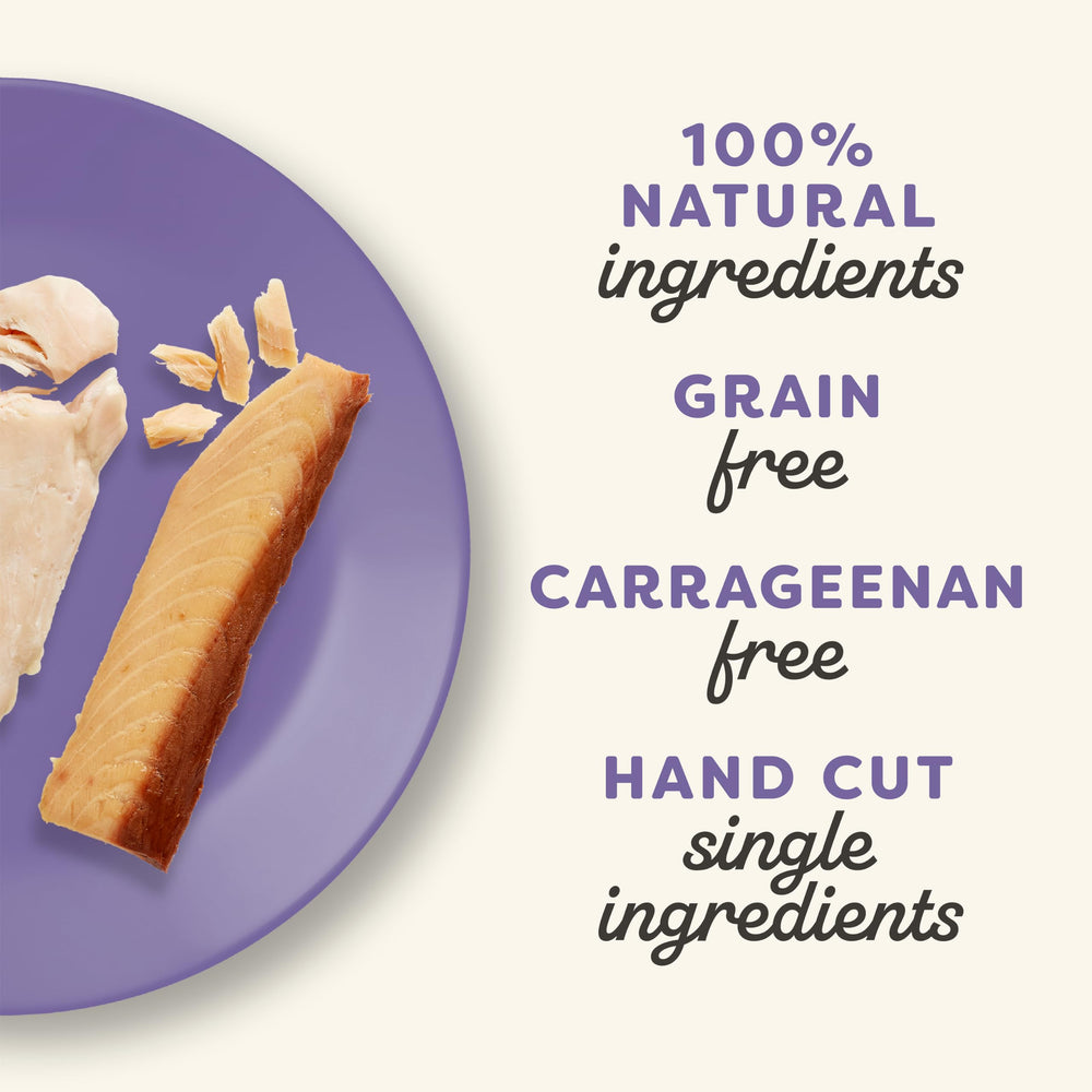 Applaws grain-free carrageenan-free label — clean ingredients emphasis.