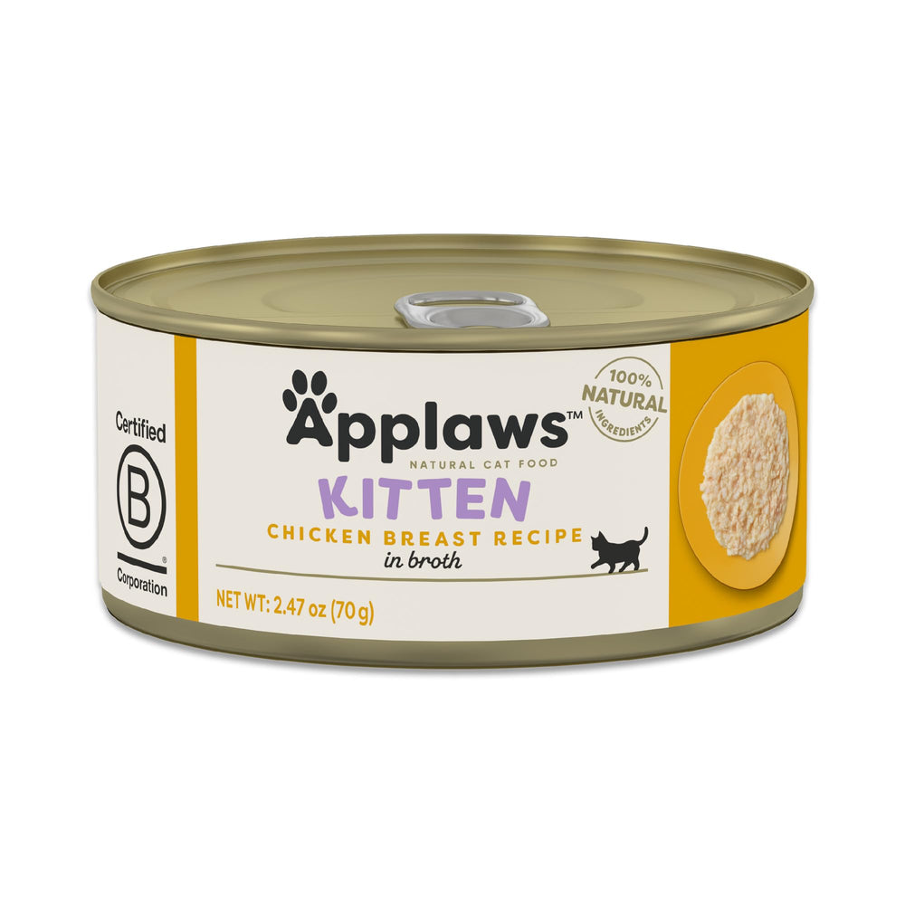 Applaws kitten nutrition dish served illustrates complete, appetizing meal with hydration.
