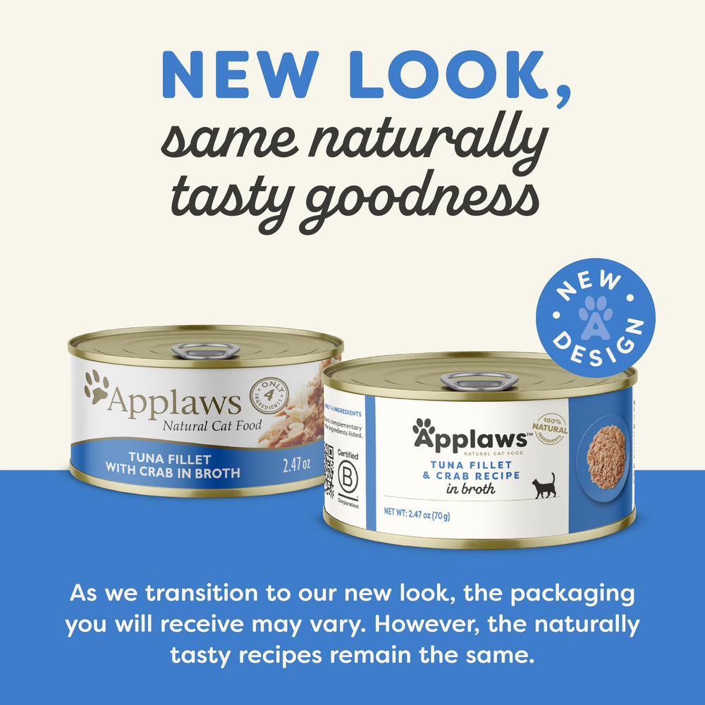 Applaws natural ingredients label close up emphasizes limited ingredients and purity