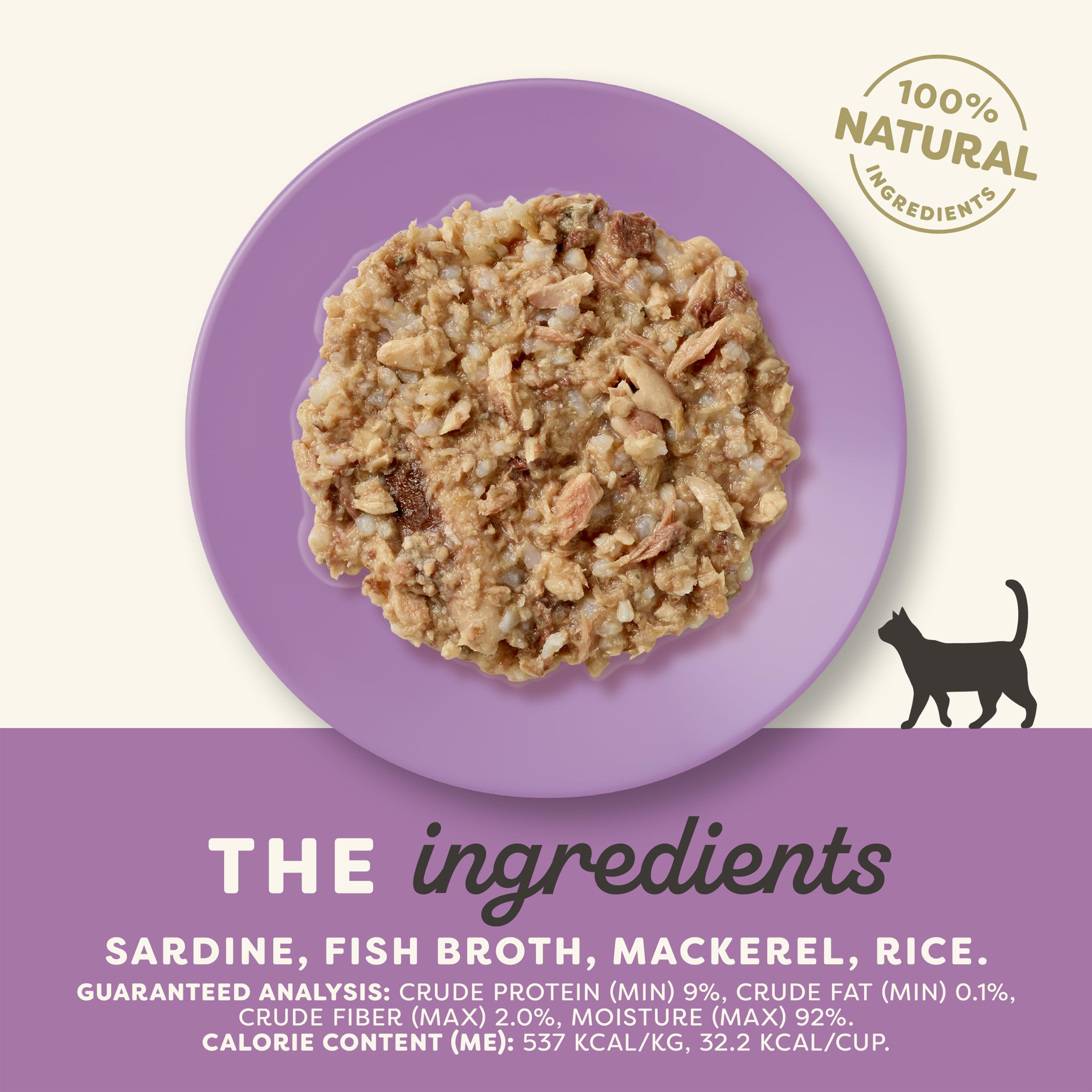 Applaws natural ingredients label showcases limited, no artificial additives promise.