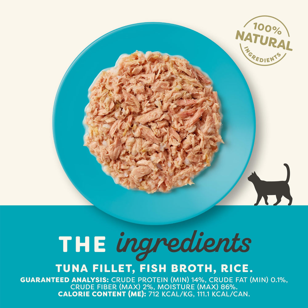Applaws natural wet cat food appearance – vibrant tuna and broth showcase real ingredients