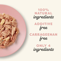 Applaws protein-first ingredient label signals high-quality protein to satisfy cravings.
