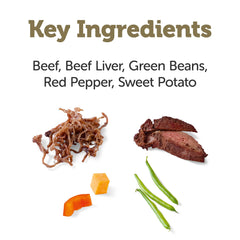 Applaws Taste Toppers ingredients label—natural, simple ingredients for mindful feeding.