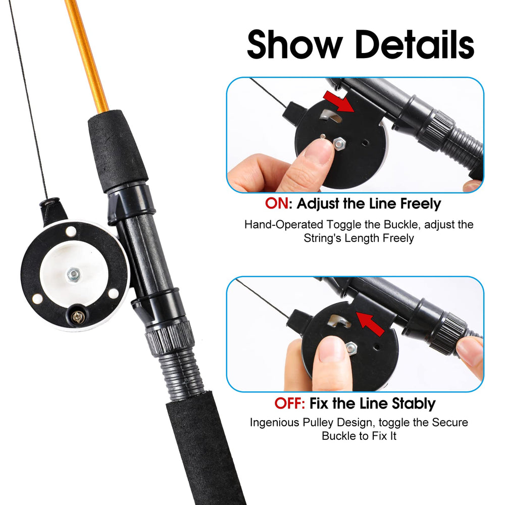 APSUAE braided rope wand delivers comfortable grip for extended use