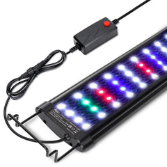 AQQA aquarium light panel front brightens tanks with even illumination for clear viewing
