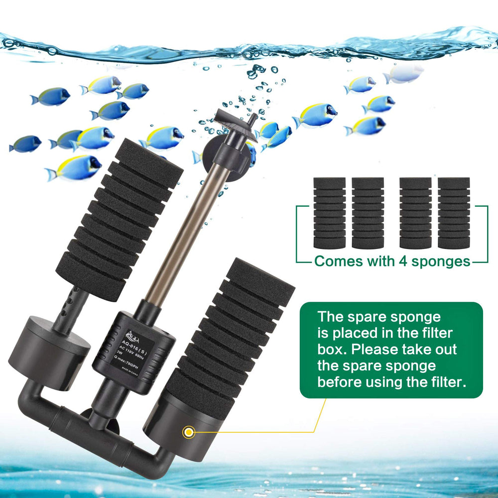 AQQA filter 360-degree outlet demonstrates adjustable water flow and oxygenation.