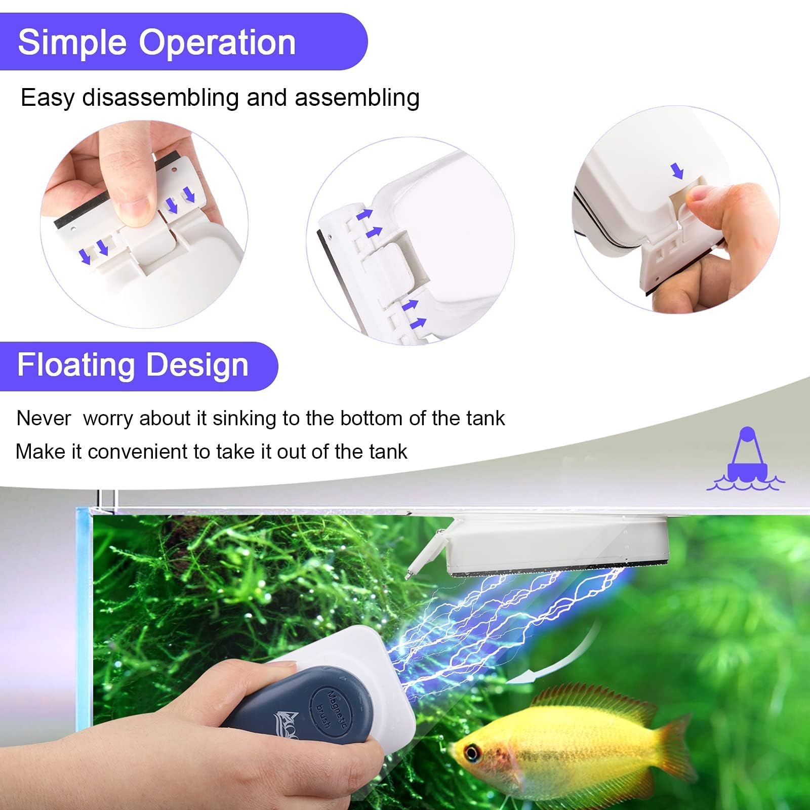 AQQA multi-use design works on glass, acrylic, and even windows.