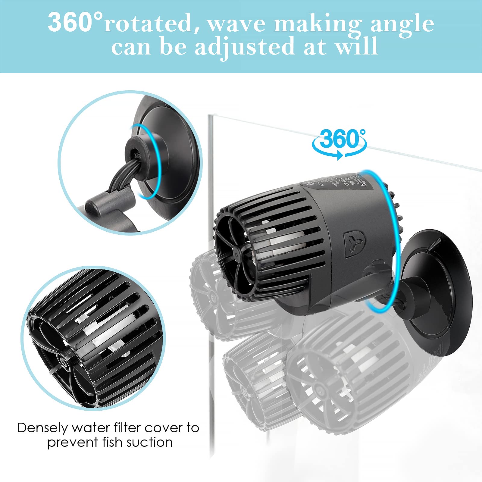 AQQA submersible pump in operation delivering balanced water movement.