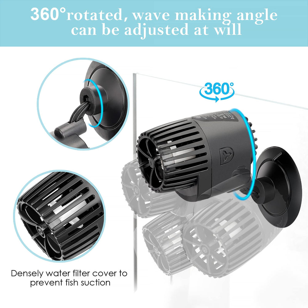 AQQA submersible pump in operation delivering balanced water movement.