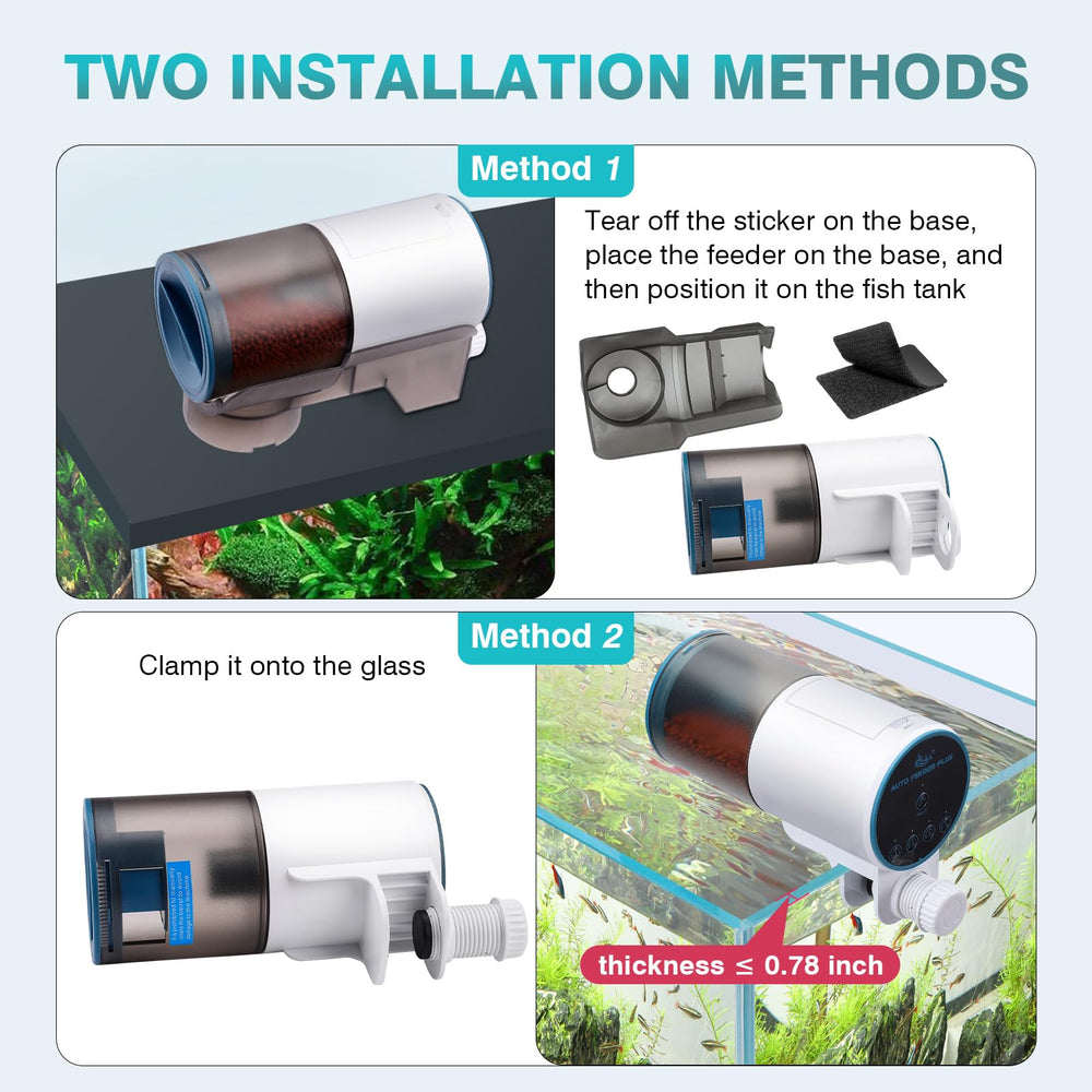 AQQA battery-powered feeder operates without outlets for travel or outages.