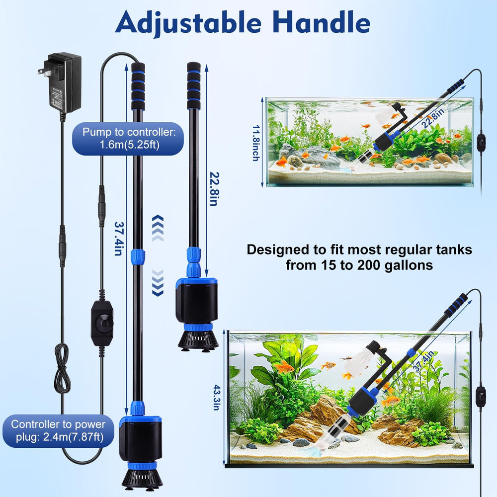 AQQA DC 36W turtle water shower for gentle rinsing.