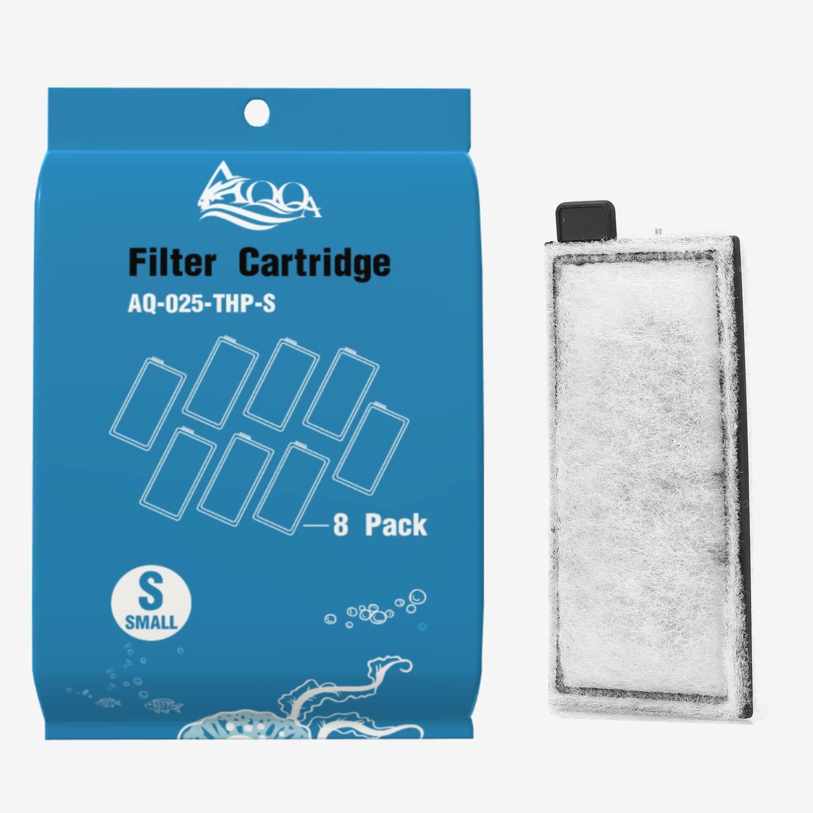 AQQA cartridge components cotton and activated carbon for odor control