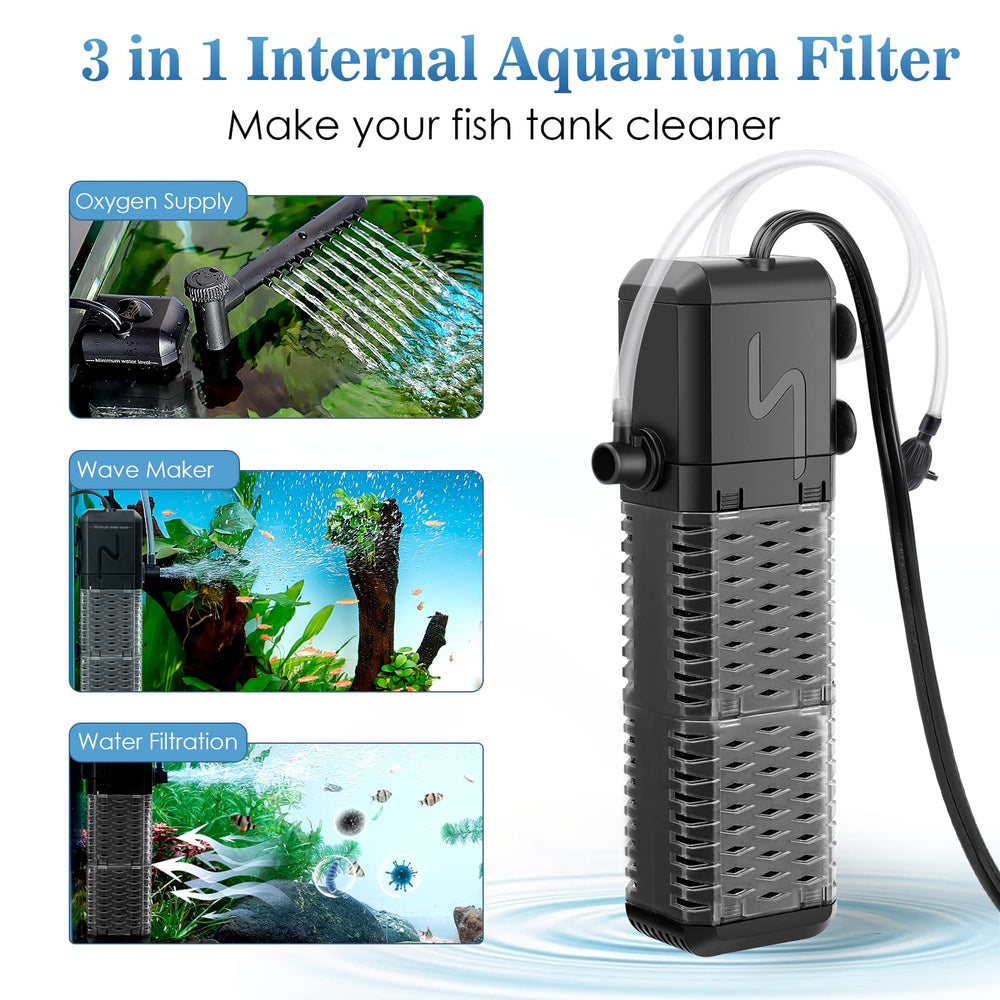 AQQA rainwater aerator system in action promoting oxygenation and water movement for healthier fish.