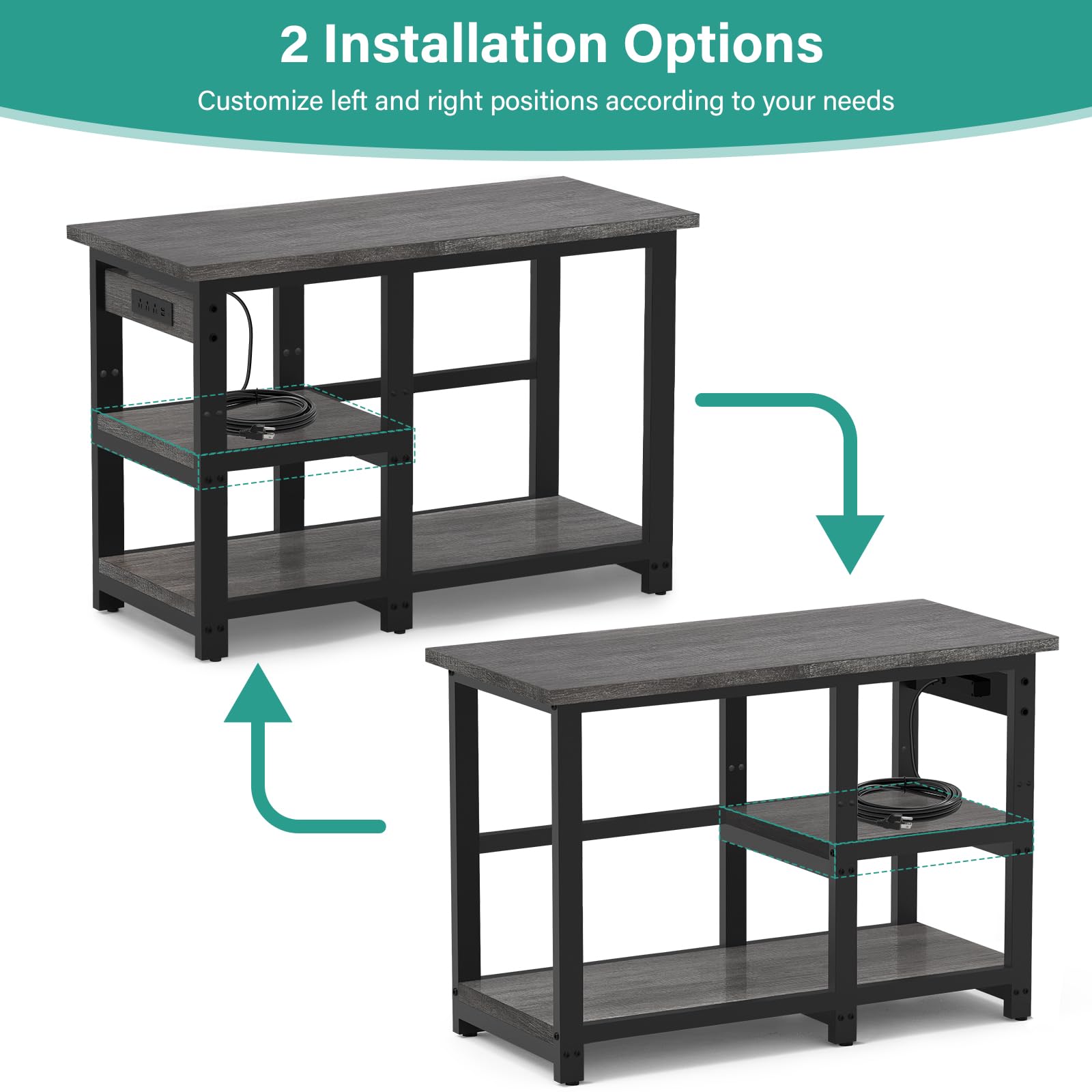 AQQA stand supports up to 720 lbs for tanks and terrariums.