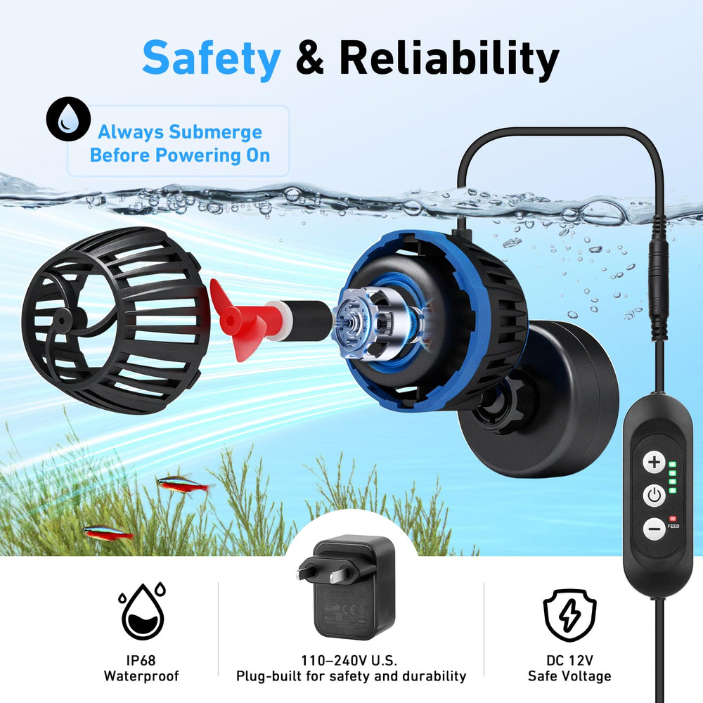 AQQA Wave Maker submerged operation demonstrates quiet underwater performance