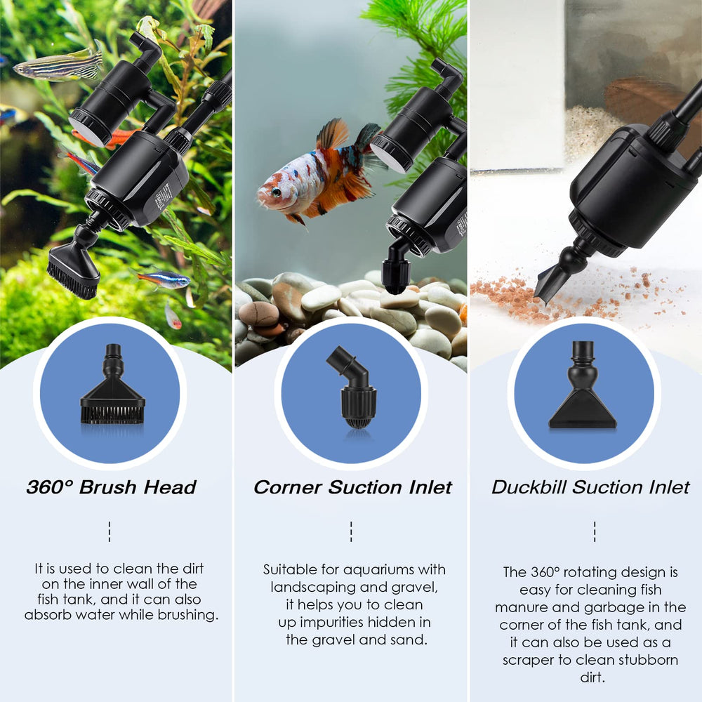 AQQA filter cup with sponge traps waste and supports filtration.