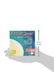 AquaClear 50 foam filter inserts three-pack ready for easy replacement and steady filtration.