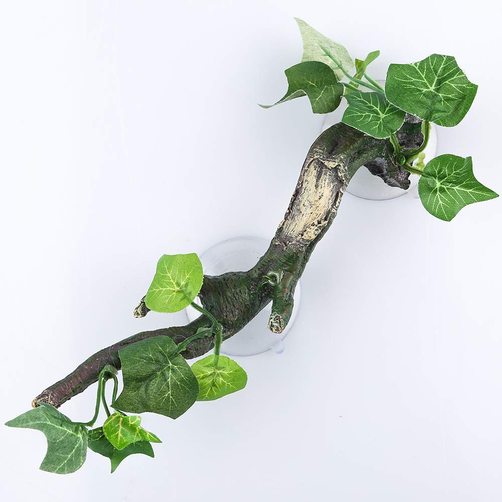 AQUA KT Reptile Corner Branch Terrarium enhances natural habitat and climbing opportunities.