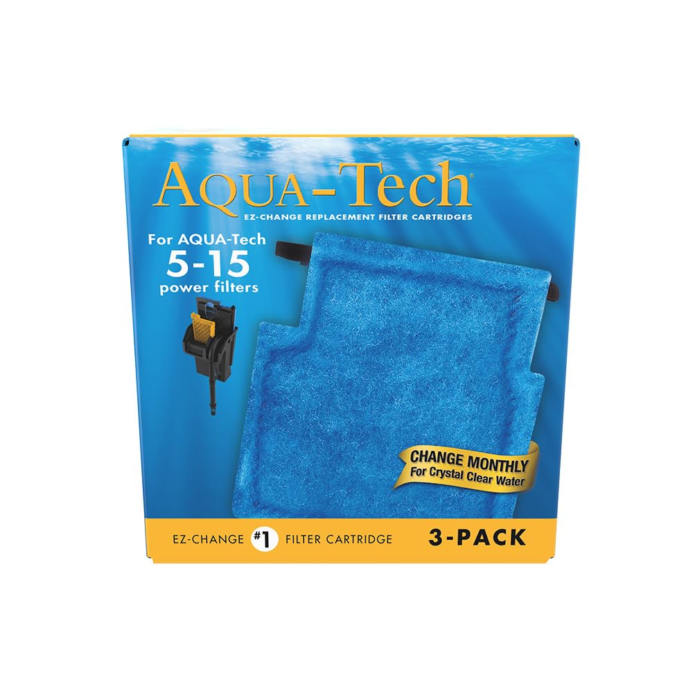 Aqua-Tech EZ-Change No.1 pack front view shows quick-change cartridges for clear water.