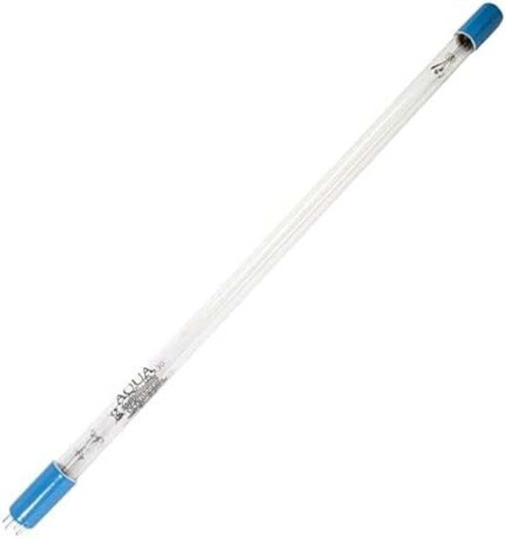 Aqua Ultraviolet 57W replacement UV lamp side view highlights quick swap-ready design.