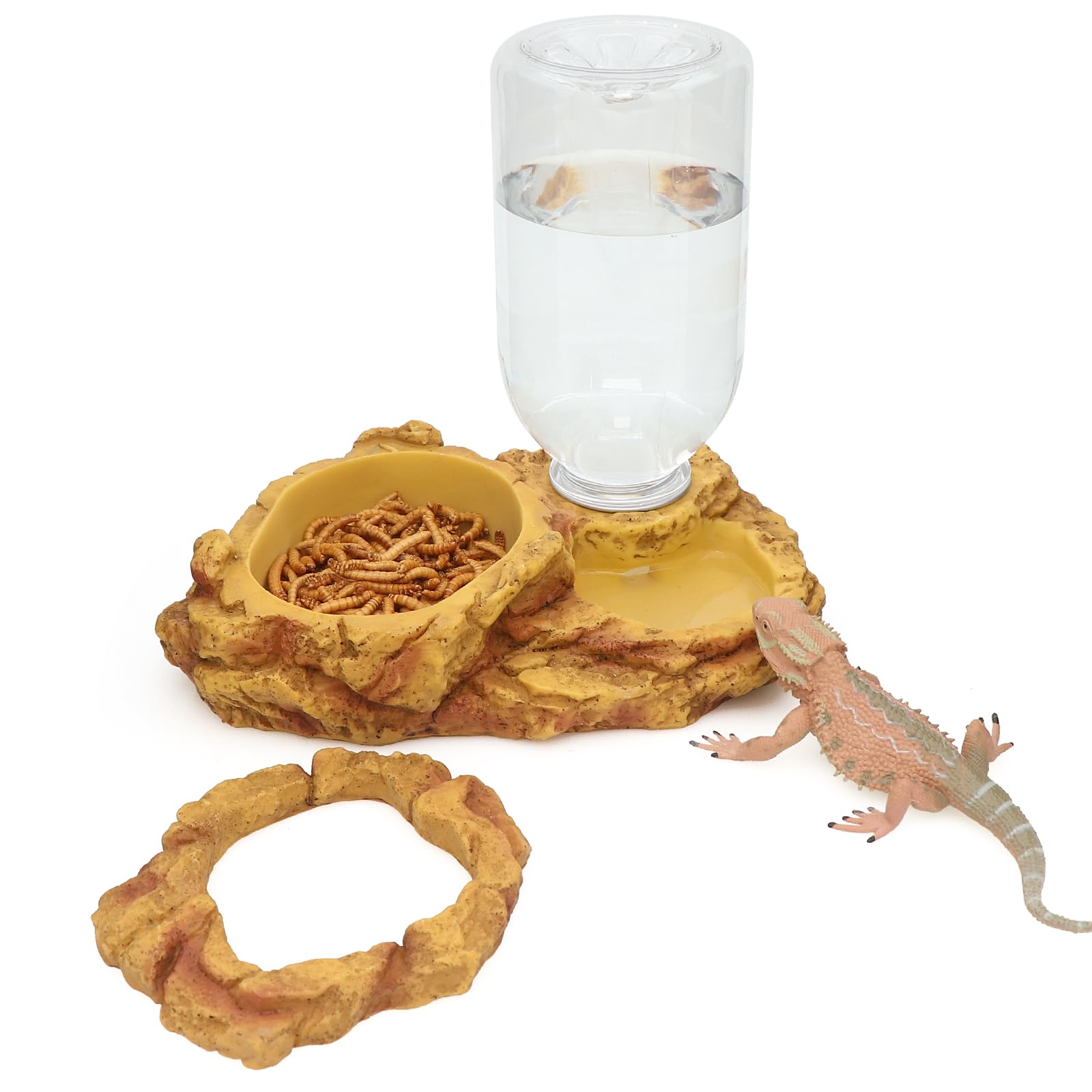 AQUA KT Multi-species feeder ensures versatile use across reptiles and inverts.