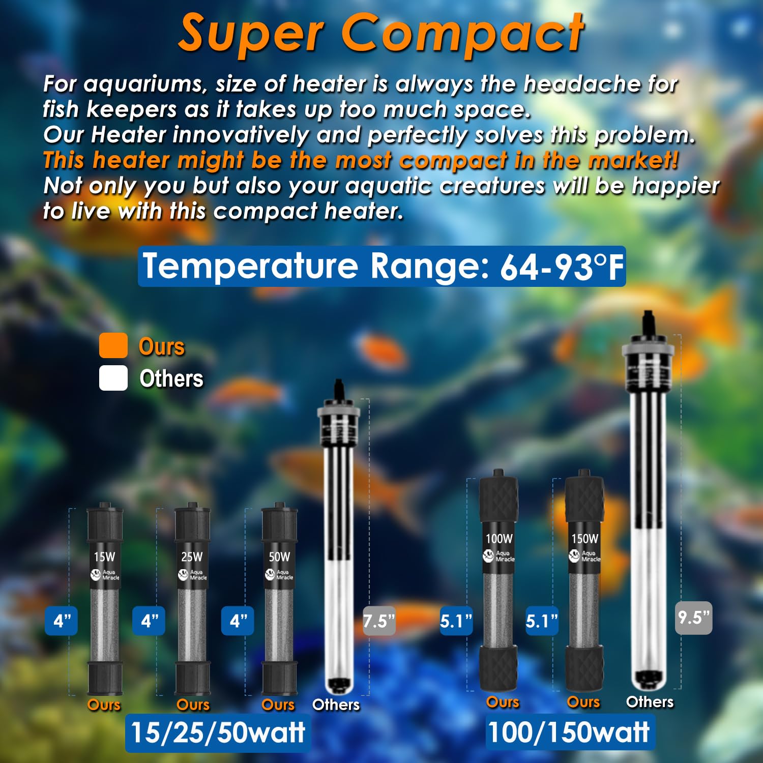 AquaMiracle 15W memory function recalling last setting after power loss