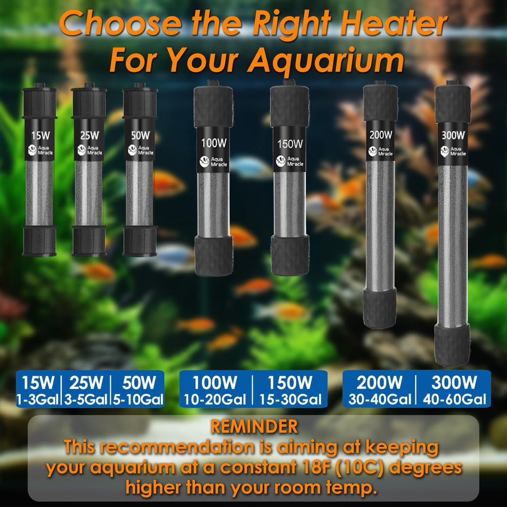 AquaMiracle 15W heat source suitable for plant seedling warmth