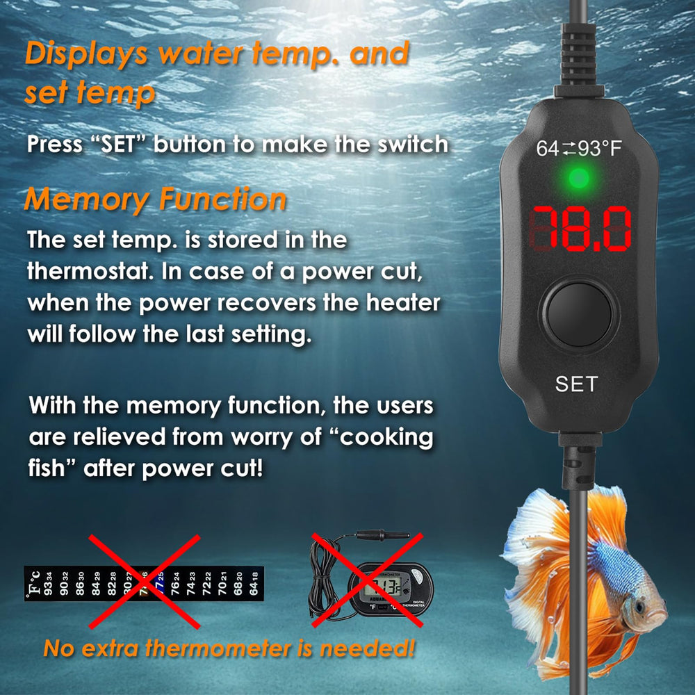 AquaMiracle 15W safety protections including dry-run and overheating cutoffs