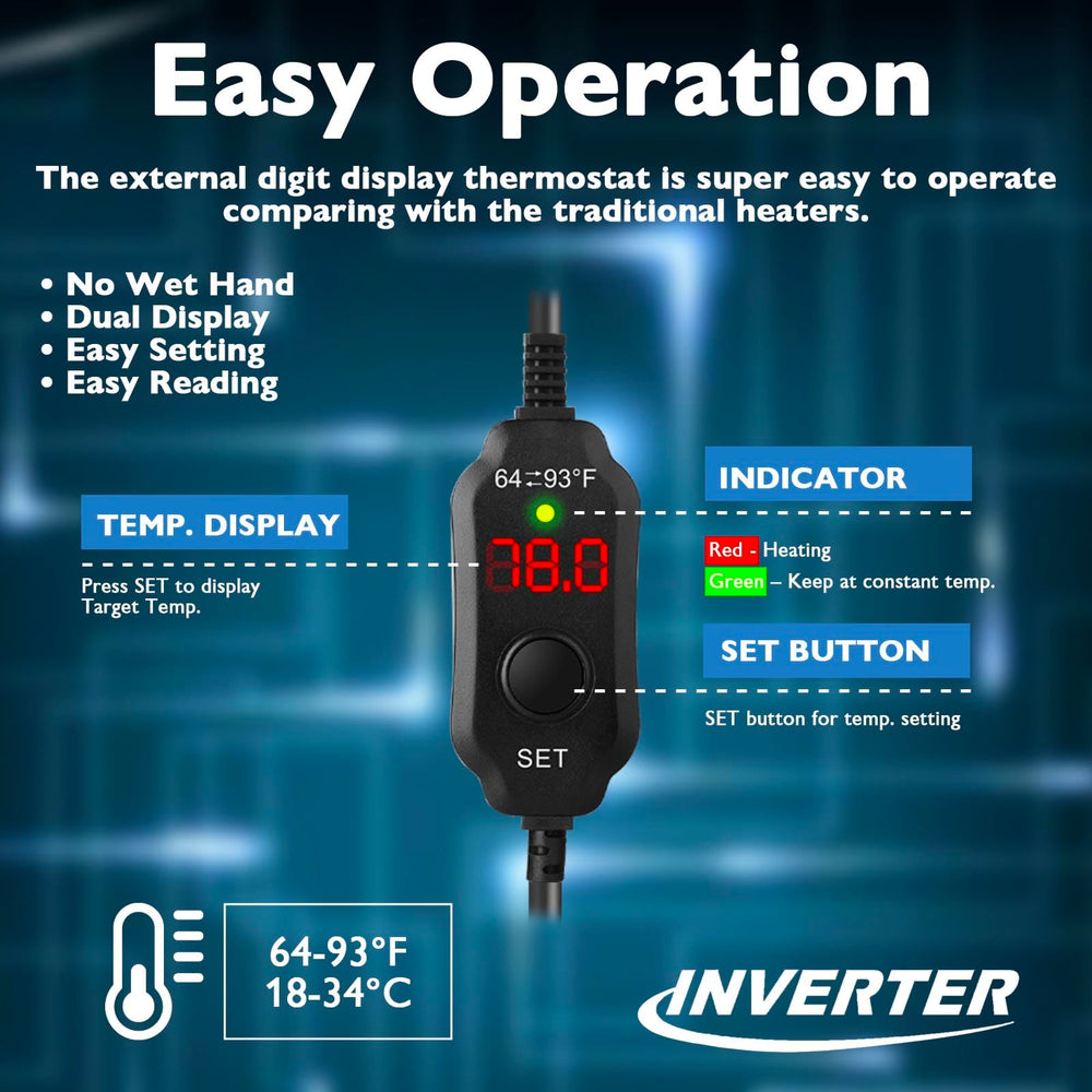 AquaMiracle in-tank installation demonstrates safe operation and simple setup.