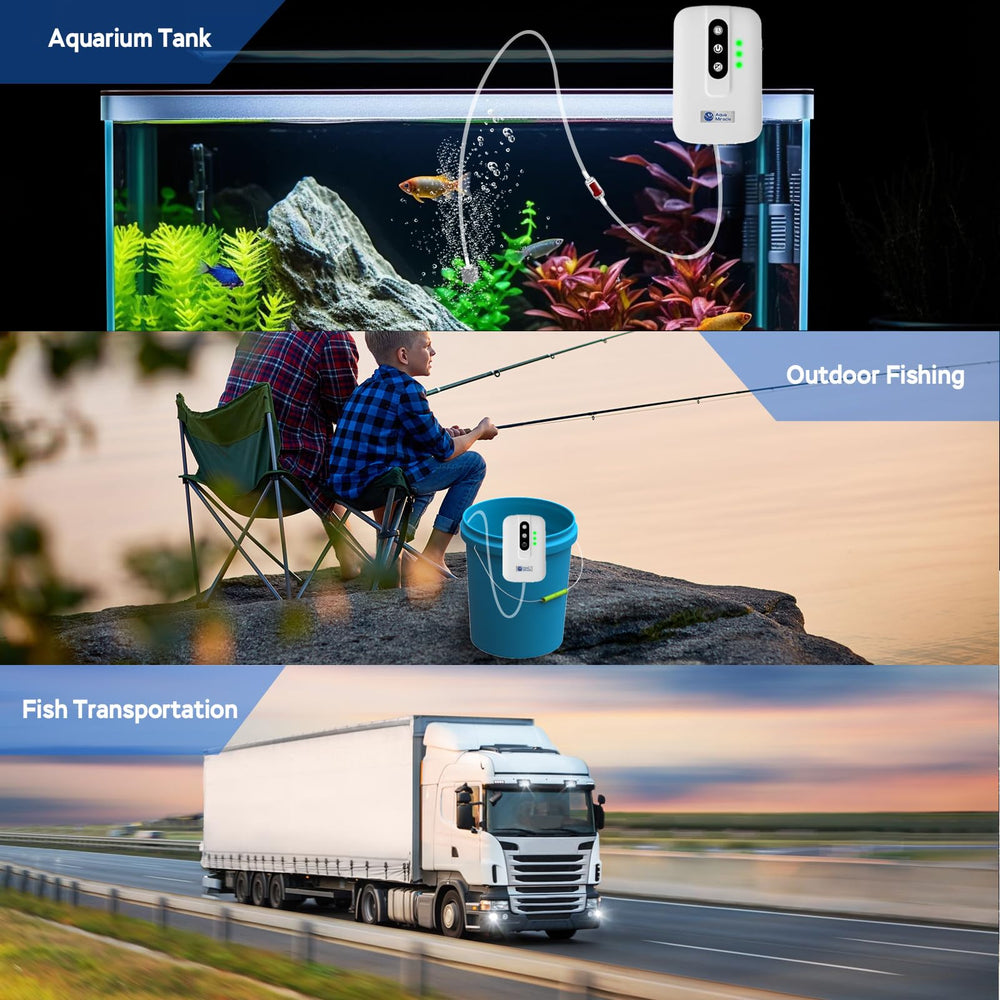 AquaMiracle freshwater and marine water compatibility text emphasizes versatile use.