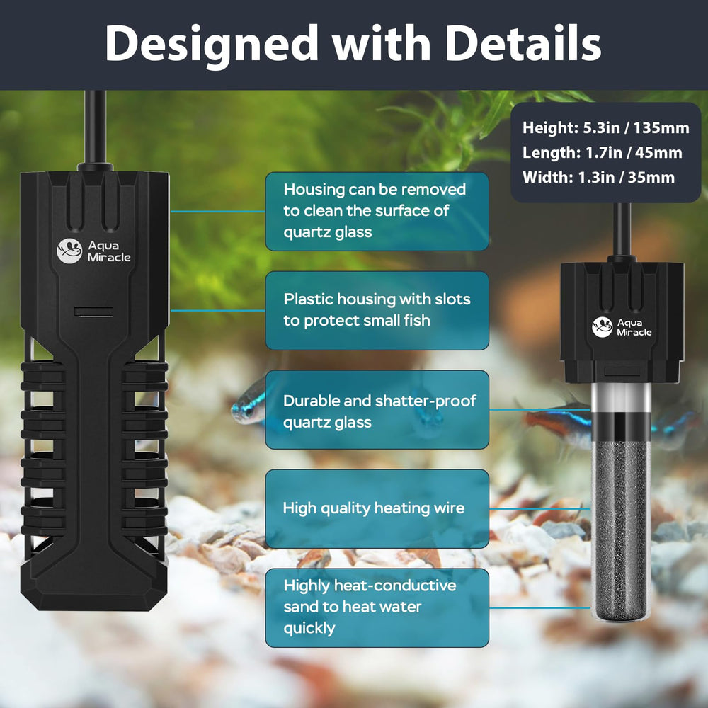 AquaMiracle memory function resumes last temperature after power loss