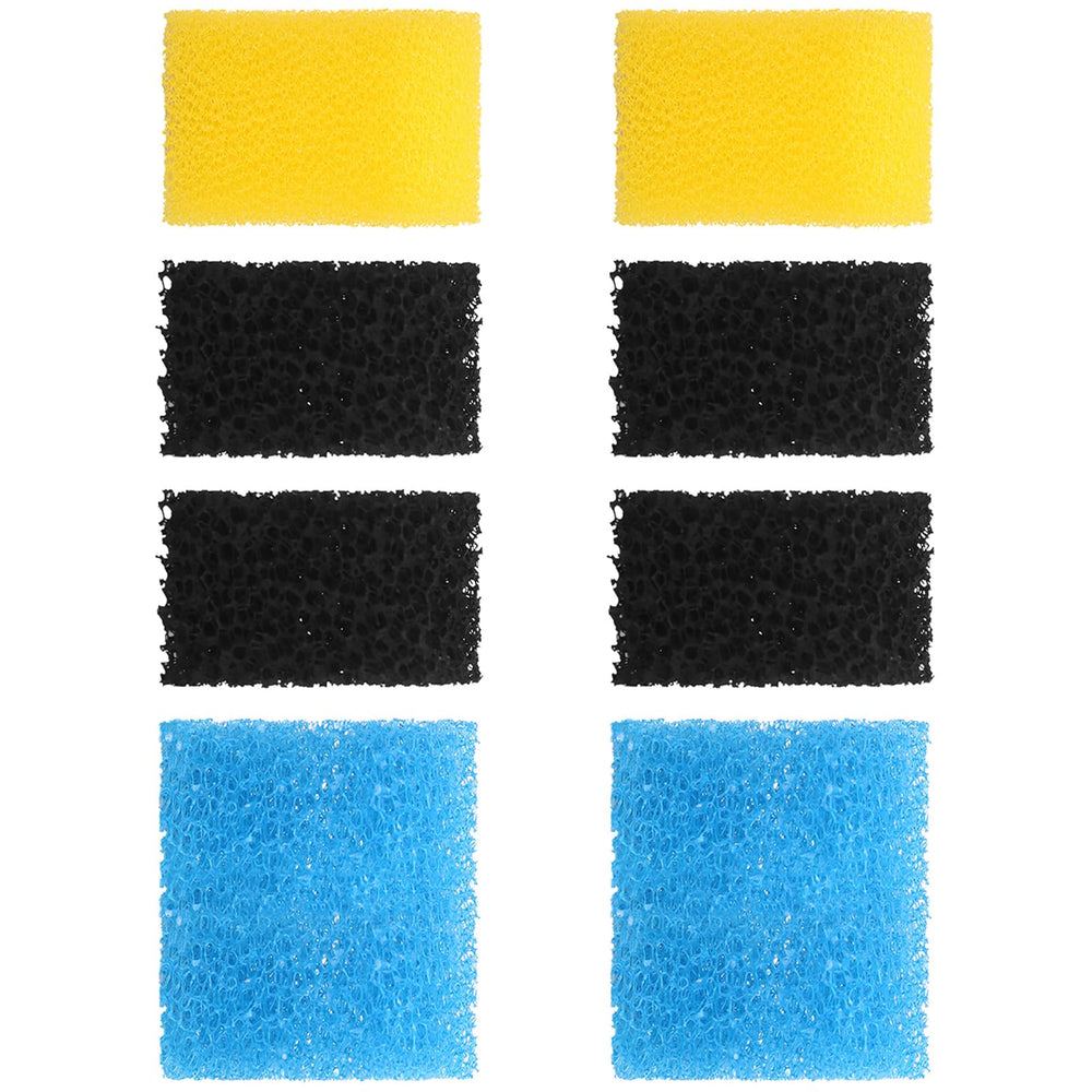 Aquamiracle QT-088 sponges pack for efficient filtration and easy replacement.