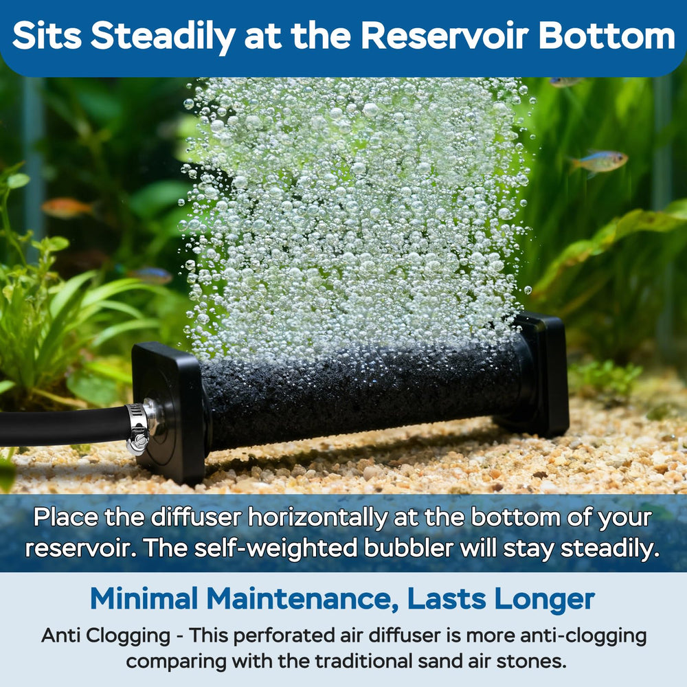 AquaMiracle anti-clogging perforated rubber reduces maintenance over time.