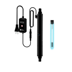 AquaMiracle UVC light inline install demonstrates potential water clarity improvements.