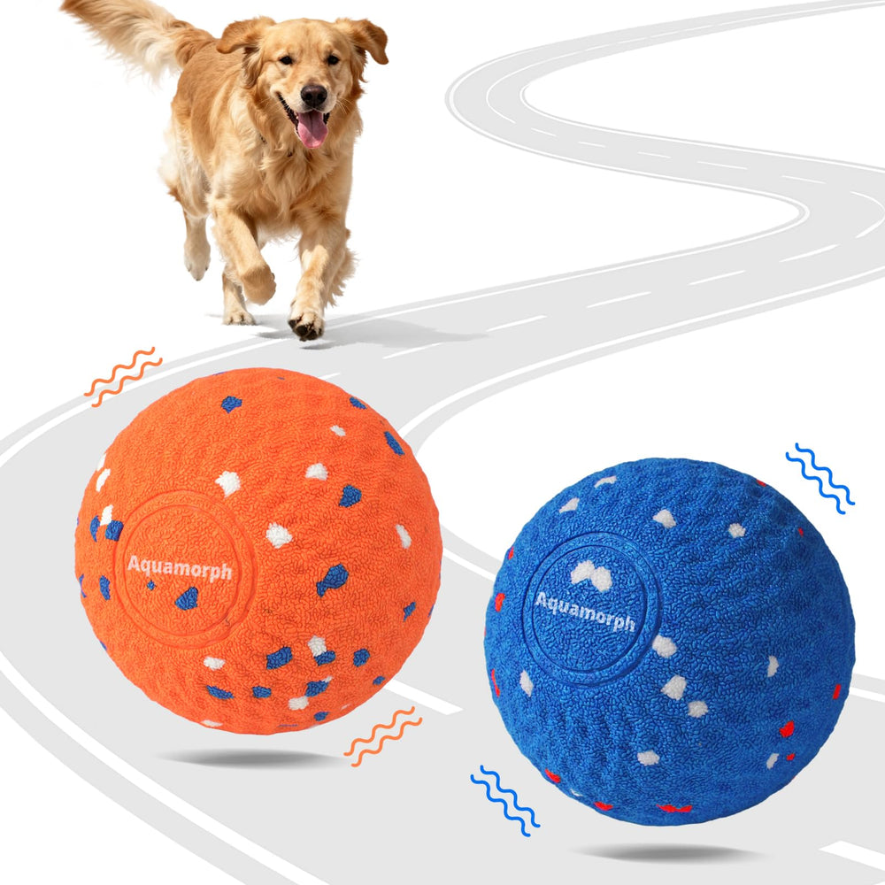 Aquamorph interactive ball in action—ideal for multi-dog households.