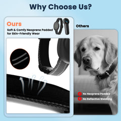 Aquamorph neoprene padded collar close-up highlighting skin-friendly comfort and breathability