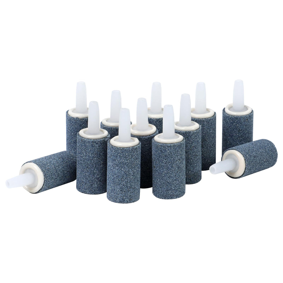 AQUANEAT air stone delivers dense bubbles for steady aeration in small aquariums.