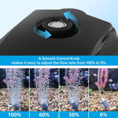 AQUANEAT 16ft airline tubing – flexible, smooth delivery for reliable aeration.