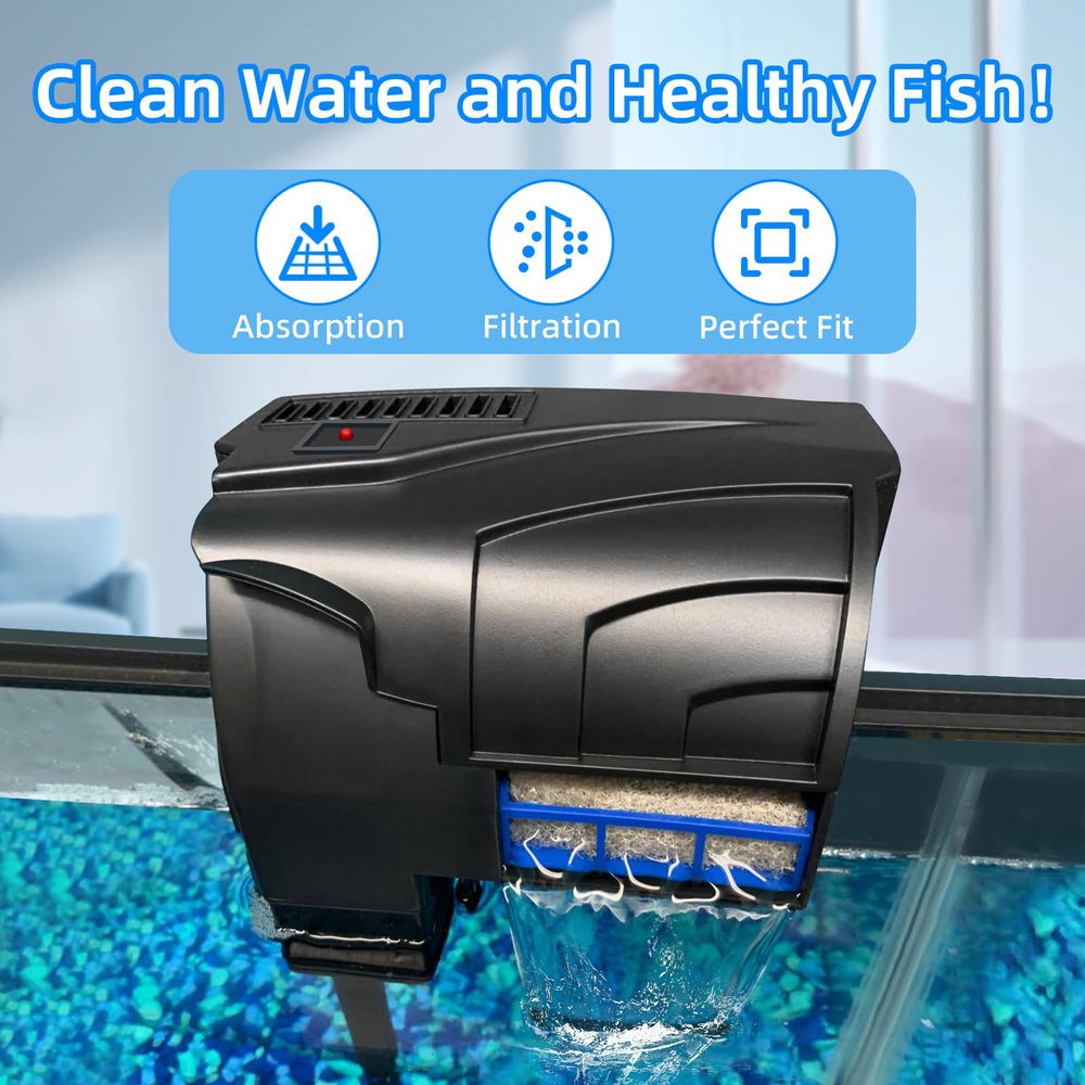 AQUANEAT in-filter pad promotes consistent ammonia control during routine filter service.