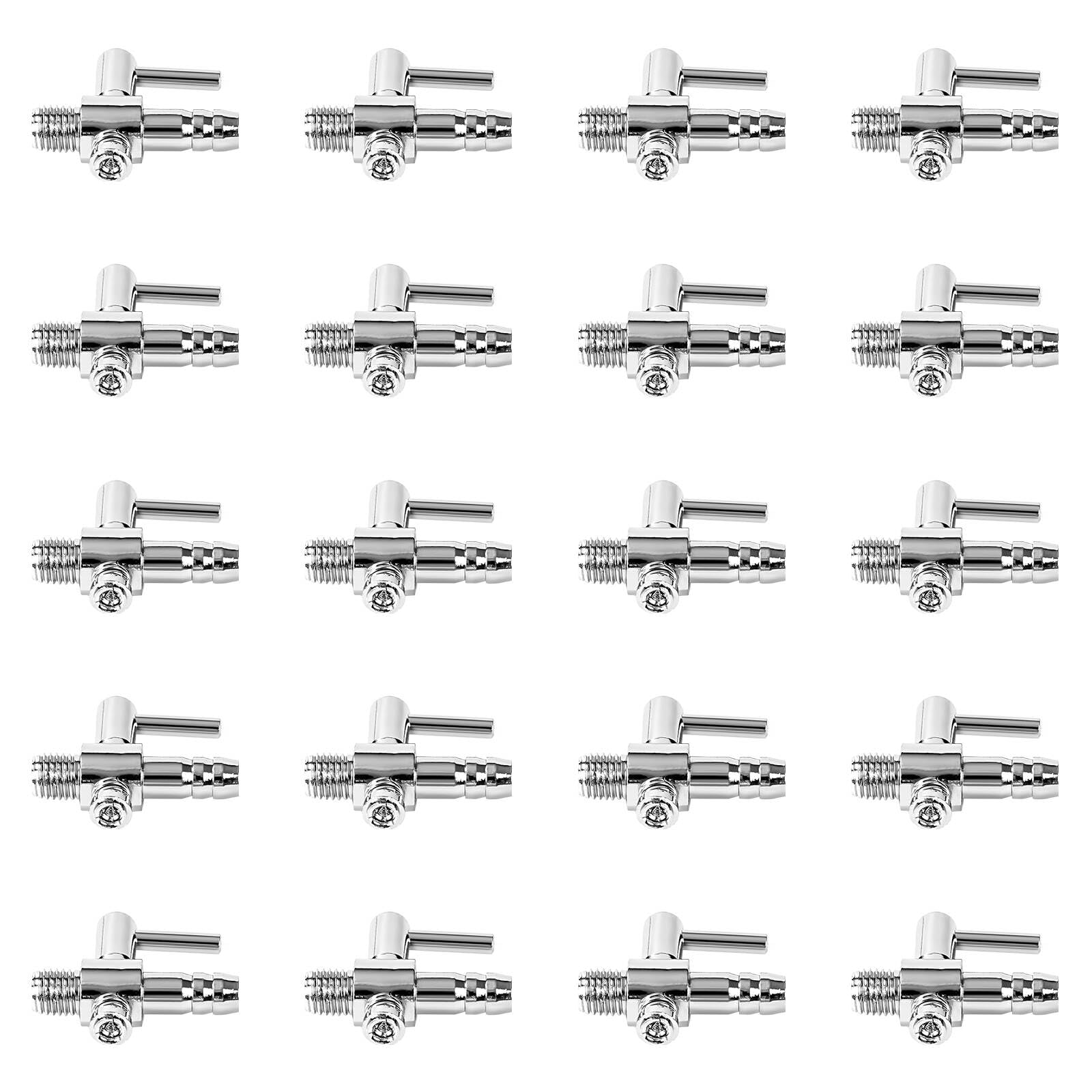 AQUANEAT aquarium 1-way thread valve closeup demonstrates leak-resistant airflow control