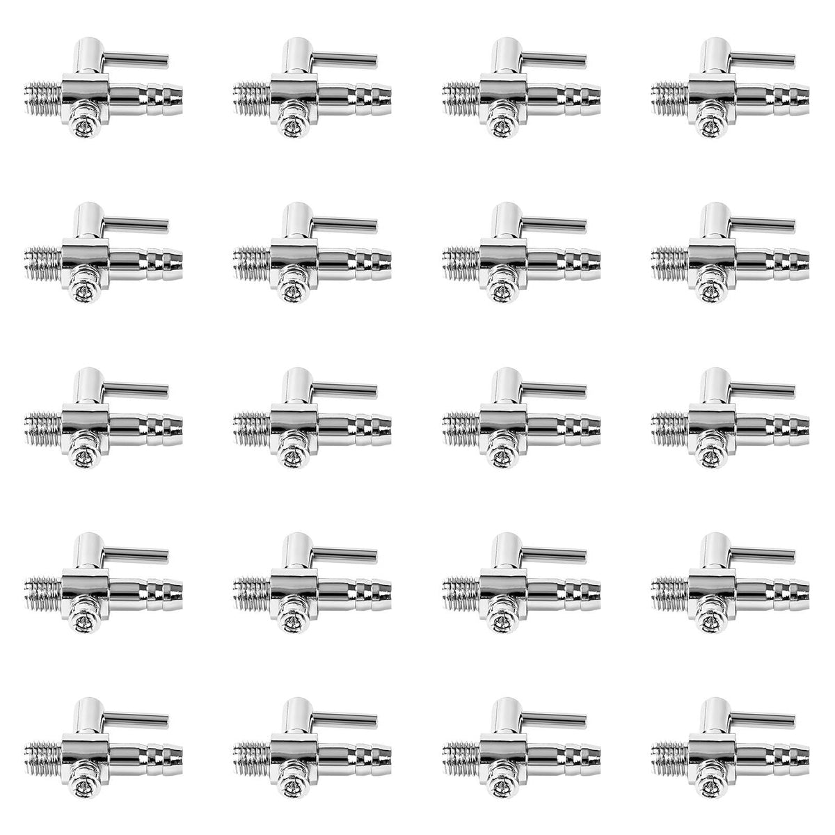 AQUANEAT aquarium 1-way thread valve closeup demonstrates leak-resistant airflow control