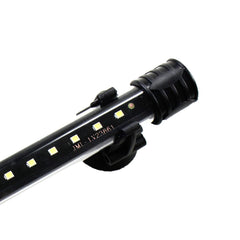 Aquaneat light installed in tank delivers even illumination across the aquascape