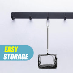AQUANEAT aquarium-net 3-inch mouth suits small- to mid-sized catches.