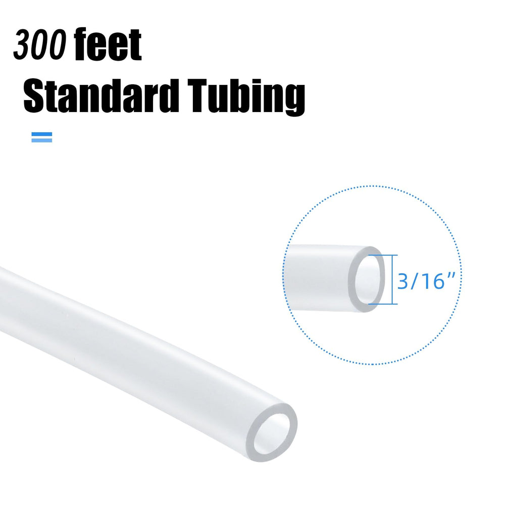 AQUANEAT aquarium tubing in a tidy setup blends with decor while remaining kink-resistant.
