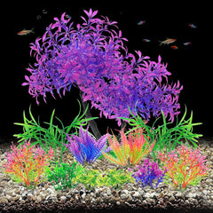 AQUANEAT soft-leaf artificial plant is fish-safe and gentle on fins