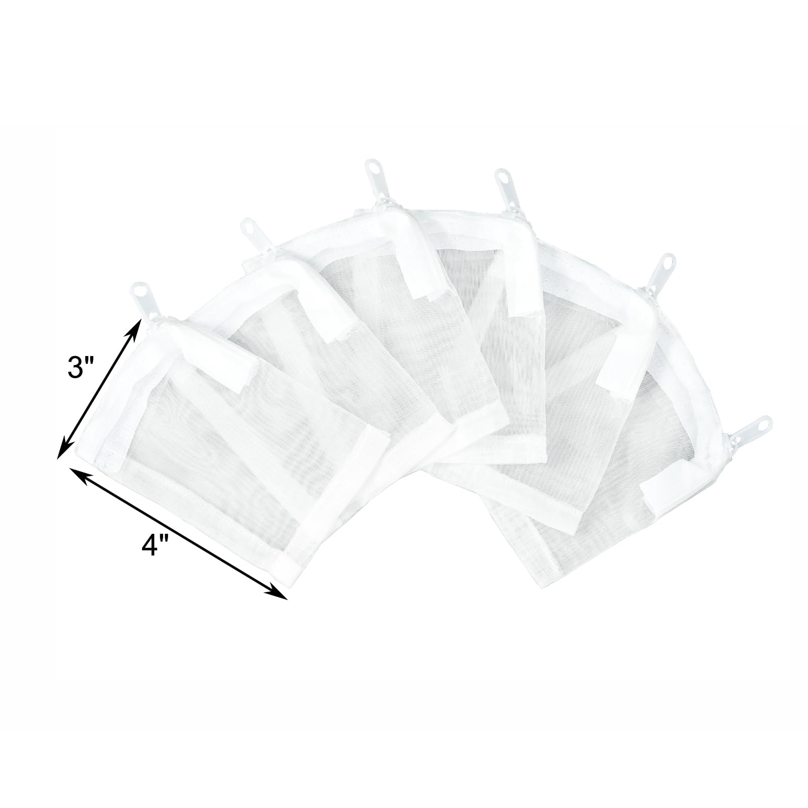AQUANEAT canister filter bag fits multiple filter setups at 3x4 inches.