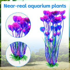 AQUANEAT ceramic base holding gravel provides stable plant placement.