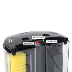 AQUANEAT compact desk tank on a counter fits small spaces.
