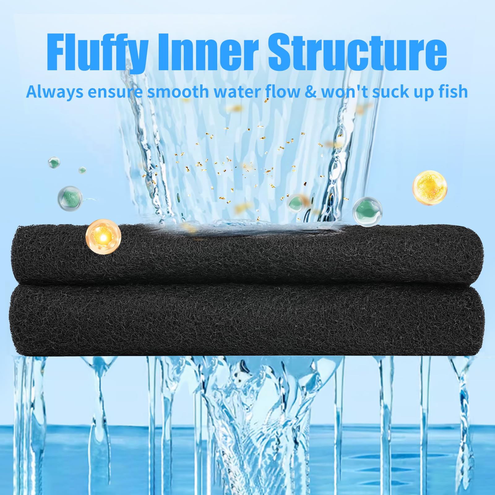 AQUANEAT filter pad fits with all filters for flexible setup.